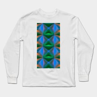 FAAFO ART Seamless Artistic Vertical Patterns 000008 Long Sleeve T-Shirt